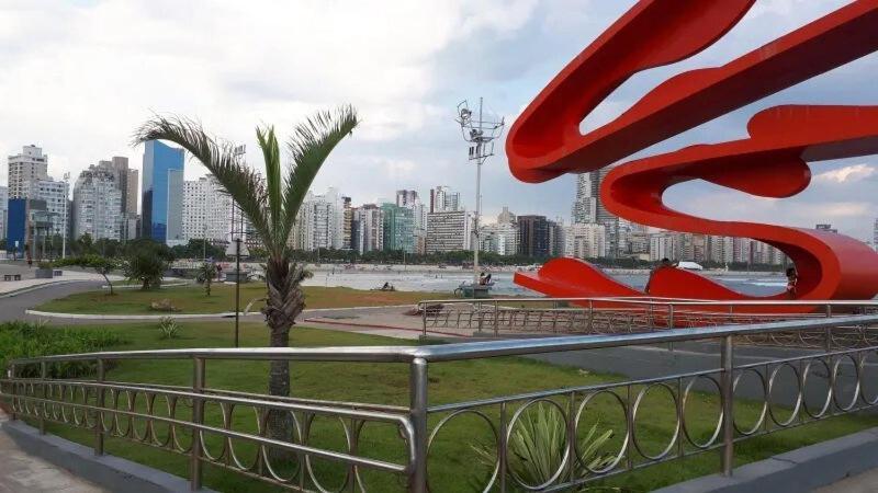 Apto Aconchegante, 1 Dorm,vista Mar Em Apartamento Santos (Sao Paulo)
