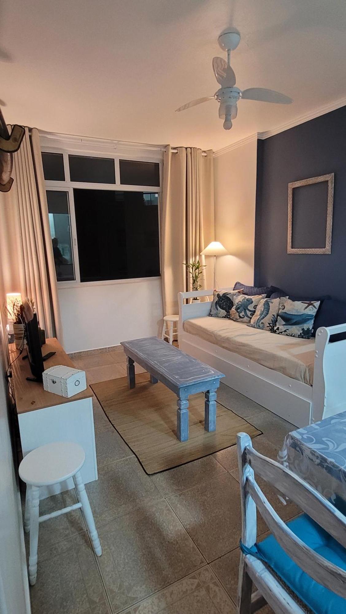 Apartamento Apto Aconchegante, 1 Dorm,vista Mar Em Santos (Sao Paulo)